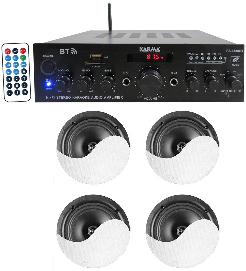 Basic Shop Bundle w 4 Speakers